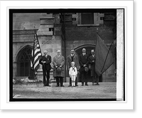 Services at Tomb of Woodrow Wilson, 11/11/24, Antique Poster