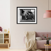 Historic Framed Print, Bonus Bureau, Mail Divison 11/24/24,  17-7/8" x 21-7/8"