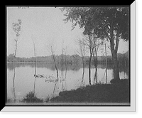 Historic Framed Print, The Lake, Como Park, St. Paul, Minn.,  17-7/8" x 21-7/8"