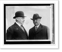 Historic Framed Print, Senators Wm. M. Butler & Chas. Curtis, 12/1/24,  17-7/8" x 21-7/8"