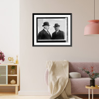 Historic Framed Print, Senators Wm. M. Butler & Chas. Curtis, 12/1/24,  17-7/8" x 21-7/8"