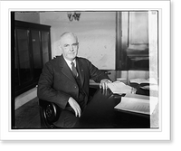 Historic Framed Print, Senator Rice W. Means of Colorado, [12/1/24],  17-7/8" x 21-7/8"