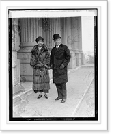Historic Framed Print, Senator-Elect & Mrs. Frederick M. Sackett of Kentucky, 12/11/24,  17-7/8" x 21-7/8"