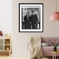 Mr. & Mrs. Charalambous Simopoulous, Minister from Greece, Vintage Print