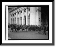 Historic Framed Print, Body of Sam Gompers enroute to A.F. of L. bldg., [12/16/24] - 2,  17-7/8" x 21-7/8"