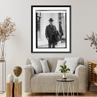 Mayor James Rolfe of San Francisco at W.H., 12/10/24, Antique Wall Art