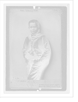 Ferd. Schumann - Heink, standing three-quarters, photo: Hahn Nachf., Dresden, Ferdinand Str. 11.Hahn, Historic Print