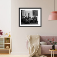 Historic Framed Print, Debt refunding agreement, 11/14/24,  17-7/8" x 21-7/8"