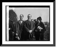Senator McCormick, Mrs. Nancy Cox McCormick & Coolidge, 1/5/25, Historic Print