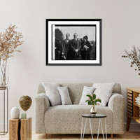 Senator McCormick, Mrs. Nancy Cox McCormick & Coolidge, 1/5/25, Historic Print