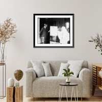 Surgeon Gen. Dr. H.S. Cumming and Miss May O'Toole Classic, Antique Wall Art