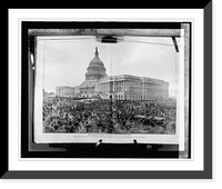 Historic Framed Print, Cleveland Inauguration,  17-7/8" x 21-7/8"