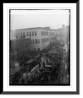Fire at Columbia Specialty Paper Box Co., 1/23/25, Antique Print