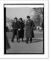 Mickey Walker and wife with Rep. Britten at Capitol, 2/5/25, Antique Print