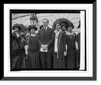 Historic Framed Print, Reps. of 16 Natl. Women's patriotic groups at W.H. - 2,  17-7/8" x 21-7/8" Historic Framed Print, Reps. of 16 Natl. Women's patriotic groups at W.H. - 2,  17-7/8" x 21-7/8"