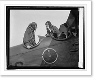 Rep. P.B. O' Sullivan & Gen. Mitchell at Bowling field, 2/20/25, Vintage Poster