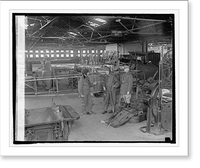 Rep. P.B. O' Sullivan, Gen. Mitchell, Maj. H.B. Clegett at Bowling field, 2/20/25, Antique Poster