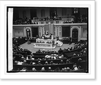 Historic Framed Print, Final count of electorial votes, [2/11/25],  17-7/8" x 21-7/8"