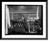 Historic Framed Print, Coolidge Inaugural address,  17-7/8" x 21-7/8"