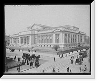 Historic Framed Print, New York Public Library, New York, N.Y. - 2,  17-7/8" x 21-7/8"
