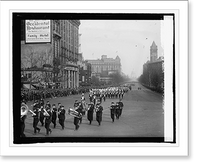Historic Framed Print, Coolidge inaugural parade - 4,  17-7/8" x 21-7/8"