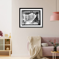 Historic Framed Print, Coolidge inauguration - 9,  17-7/8" x 21-7/8"