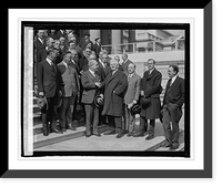 Historic Framed Print, Rep. Madden congratulating Rep. Longworth, [2/28/25],  17-7/8" x 21-7/8"