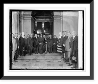 Unveiling of busts of Champ Clark and Rep. J.R. Mann at Captiol, 2/28/25, Vintage Poster