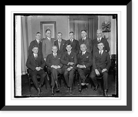 Historic Framed Print, Officials of United Natl. Assn. of Post Office clerks, 3/6/25,  17-7/8" x 21-7/8"