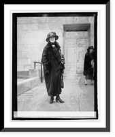 Historic Framed Print, Governor Nellie T. Ross of Wyoming, 3/3/25,  17-7/8" x 21-7/8"