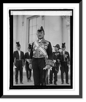 Historic Framed Print, Ambassador Matsudaira at W.H., 3/16/25,  17-7/8" x 21-7/8"