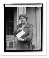 Miss Margaret Whittemore of Natl. Womens Party with Swanson check, 3/14/25, Vintage Wall Art