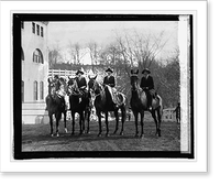 Mrs. Theodore D. Robinson and 3 daughters, 3/23/25, Vintage Wall Art