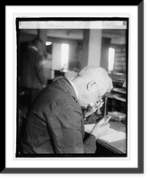 Walter S. Kaze, finger print expert of U.S. Army, 3/26/25, Historic Reproduction