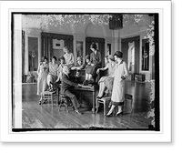 Washington Debs. rehearsing for comedy, 3/25/25, Vintage Poster