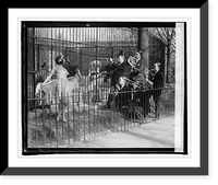 Historic Framed Print, Better Ole Club Orchestra at Zoo - 2,  17-7/8" x 21-7/8"