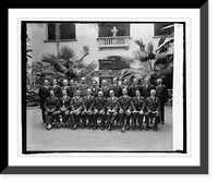 Historic Framed Print, Governing Board of Pan American Union, 4/1/25,  17-7/8" x 21-7/8"