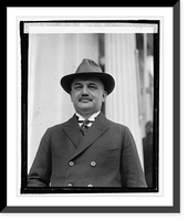 Historic Framed Print, Dr. Fred. Hagedon of Germany, 4/22/25,  17-7/8" x 21-7/8"