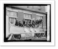 Historic Framed Print, Apple Blossom Festival at Winchester, Va., 4/25/25,  17-7/8" x 21-7/8"