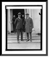 Sen. W.Wadsworth & Chas. D. Hilles, 4/14/25, Vintage Poster