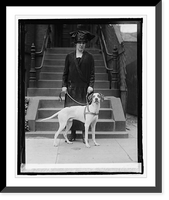 Miss Nancy Weeks with Mr Rowe, 4/10/25, Vintage Print