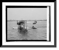 Lt. R.E. Byrd, U.S.N. with rubber life boat, 4/27/25 Classic, Vintage Wall Art