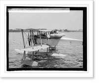 Lt. R.E. Byrd, U.S.N. with rubber life boat, 4/27/25 - 3, Antique Wall Art