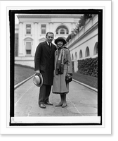 Historic Framed Print, Colleen Moore & husband, John McCormick, 4/29/25,  17-7/8" x 21-7/8"