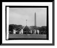 May pole dance on eclipse, 5/1/25, Antique Wall Art