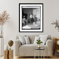 Historic Framed Print, Sadie Leigh Lewis, 5/4/25,  17-7/8" x 21-7/8"