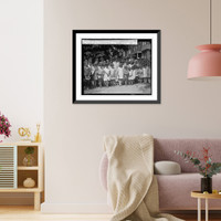 Mrs. Coolidge presents piano to Friendship House, 5/19/25 - 2, Vintage Wall Art