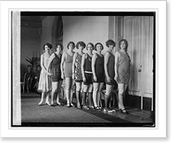 Historic Framed Print, Applicants to Paramount Motion Picture School, [5/25/25],  17-7/8" x 21-7/8"