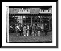 Historic Framed Print, Winners & judges, Paramount Motion Picture School, 5/25/25,  17-7/8" x 21-7/8"