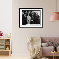 Historic Framed Print, Coolidge, presentation of Roosevelt Medals, [5/15/25],  17-7/8" x 21-7/8"